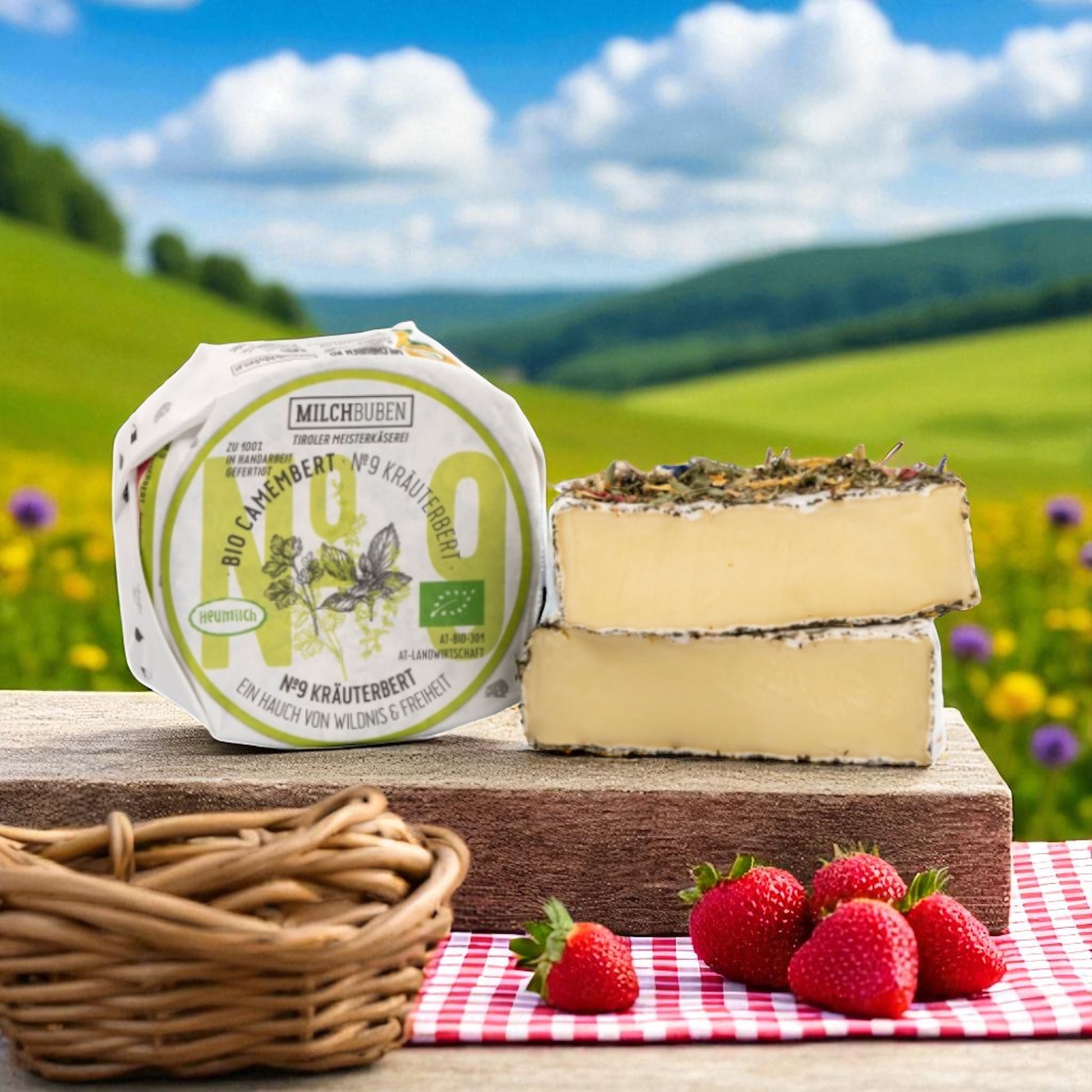 Bio Camembert im Alpenblütenmantel 180g